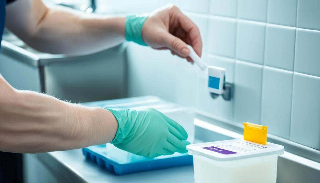 recogida de muestras urocultivo